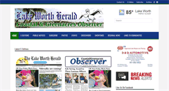 Desktop Screenshot of lwherald.com